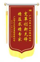 白云電氣集團贈送正睿咨詢變革創(chuàng)新先鋒，精益求精專家錦旗